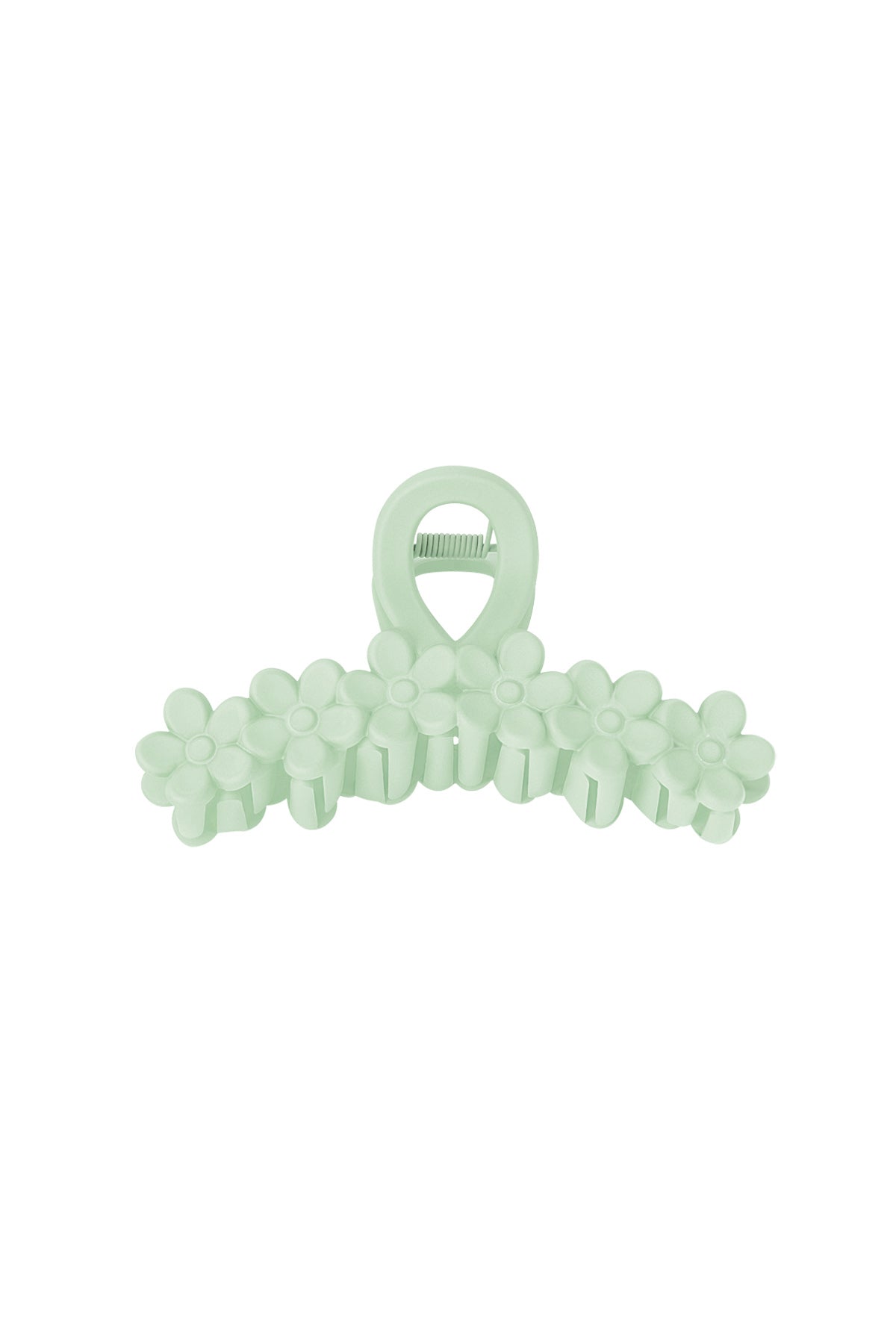 Haarklip Flower Green