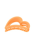 Haarklip Heart Orange