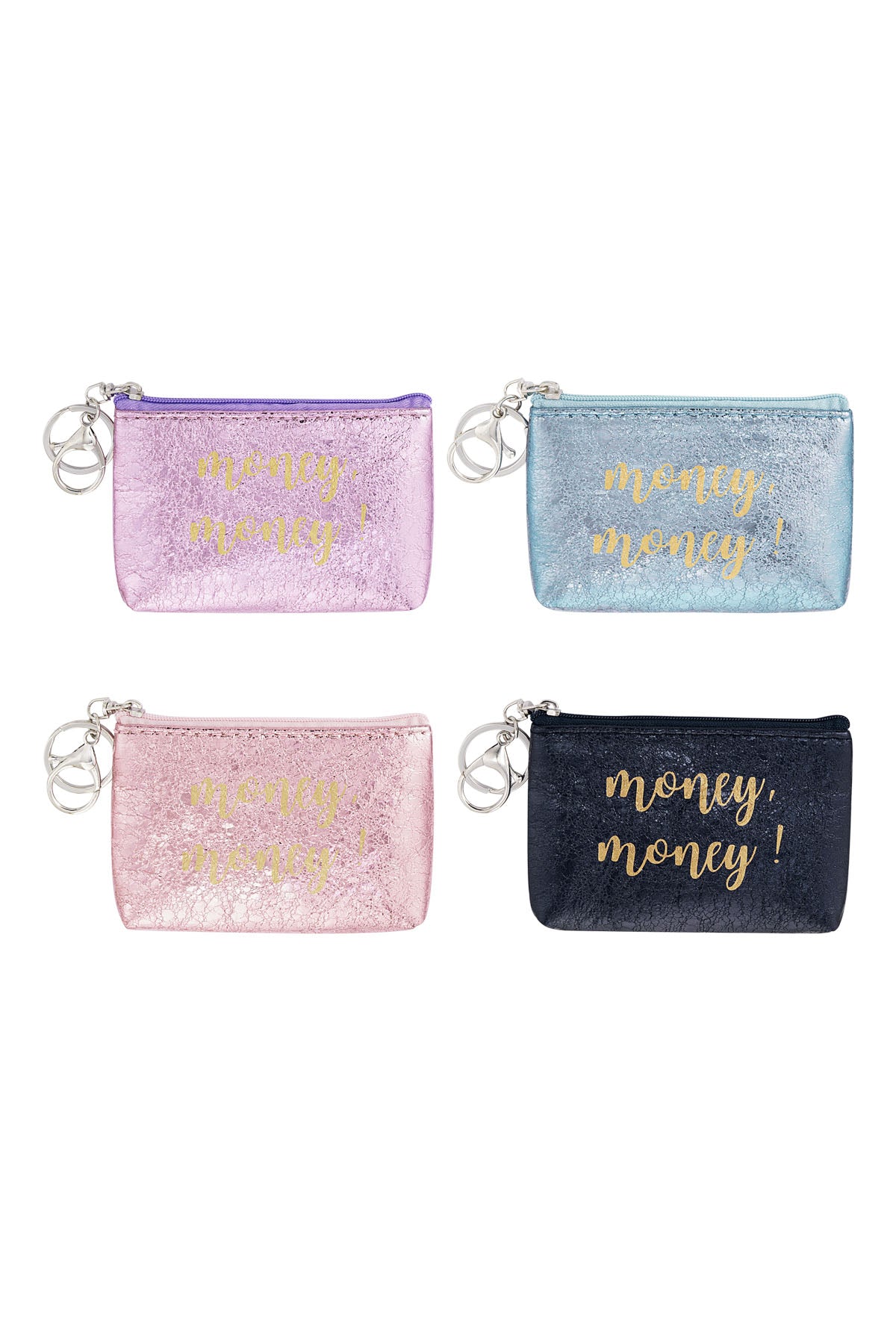 Portemonneetje Money Black
