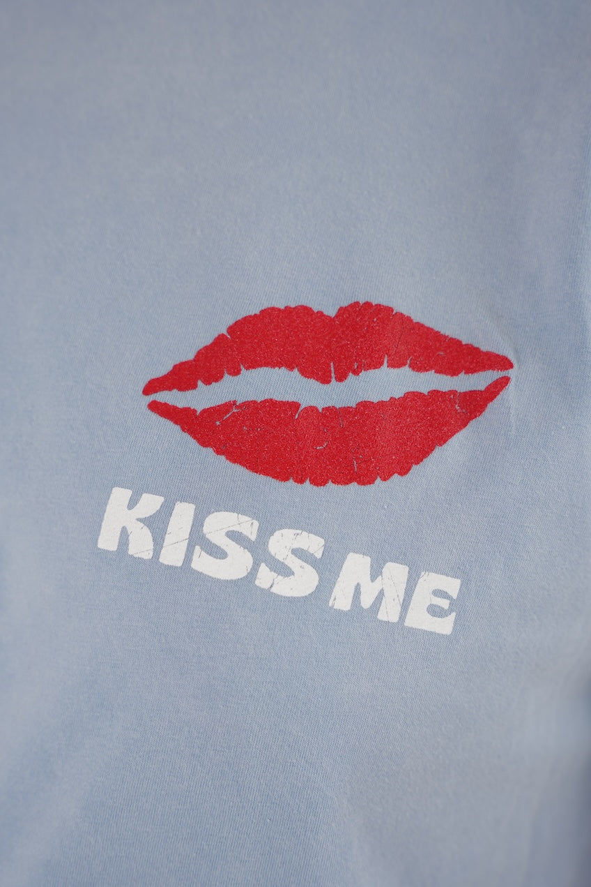 T-shirt Taste The Moment Blue