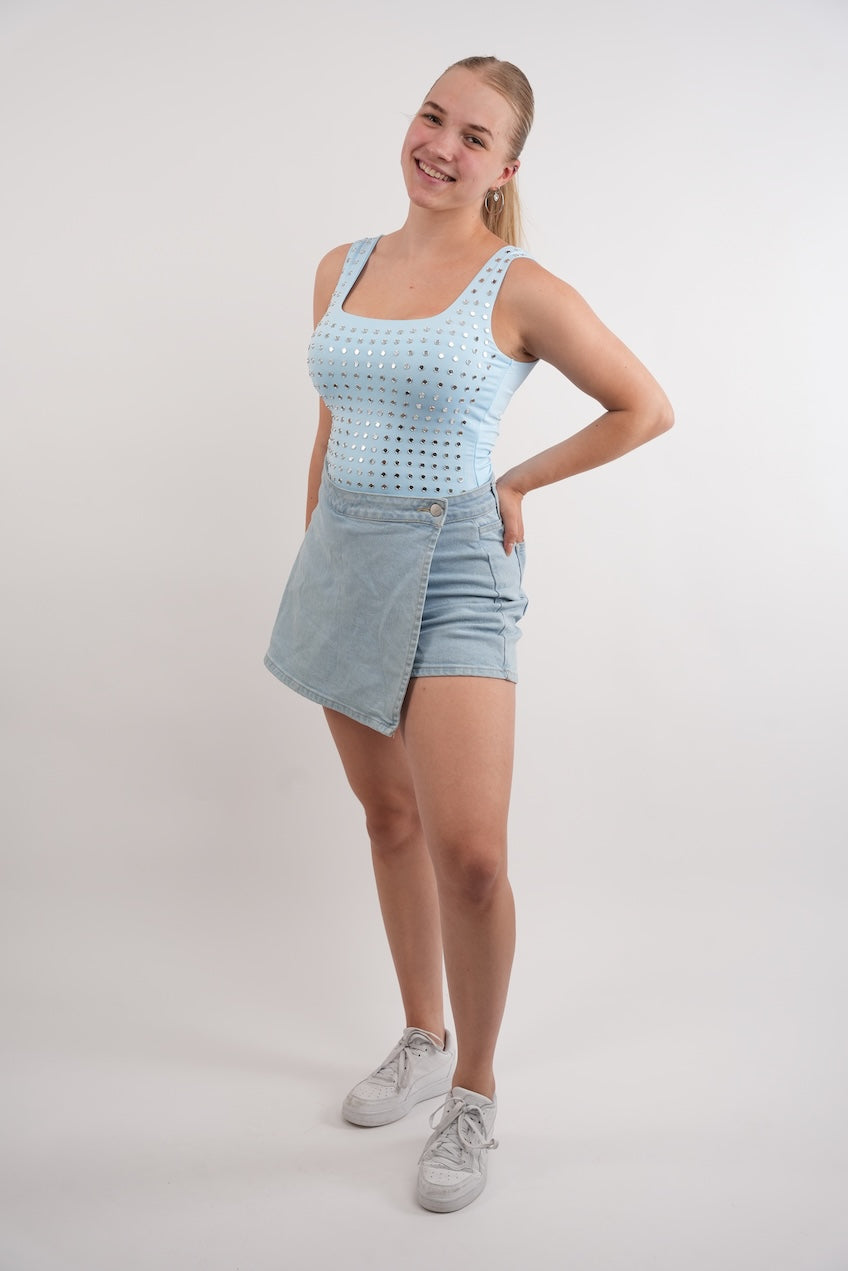 Denim Skort - Sofie