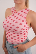 Polka Dots Body Pink - Mandy