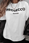 T-shirt Prosecco White