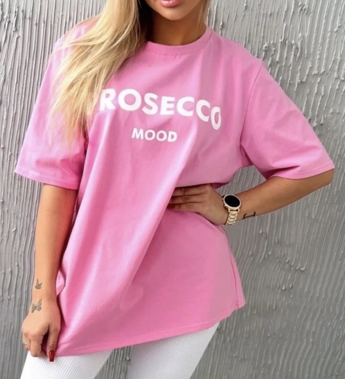 T-shirt Prosecco Pink