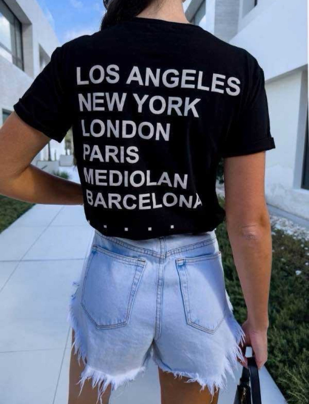 T-shirt Capitals Black