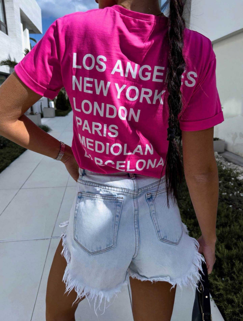 T-shirt Capitals Pink