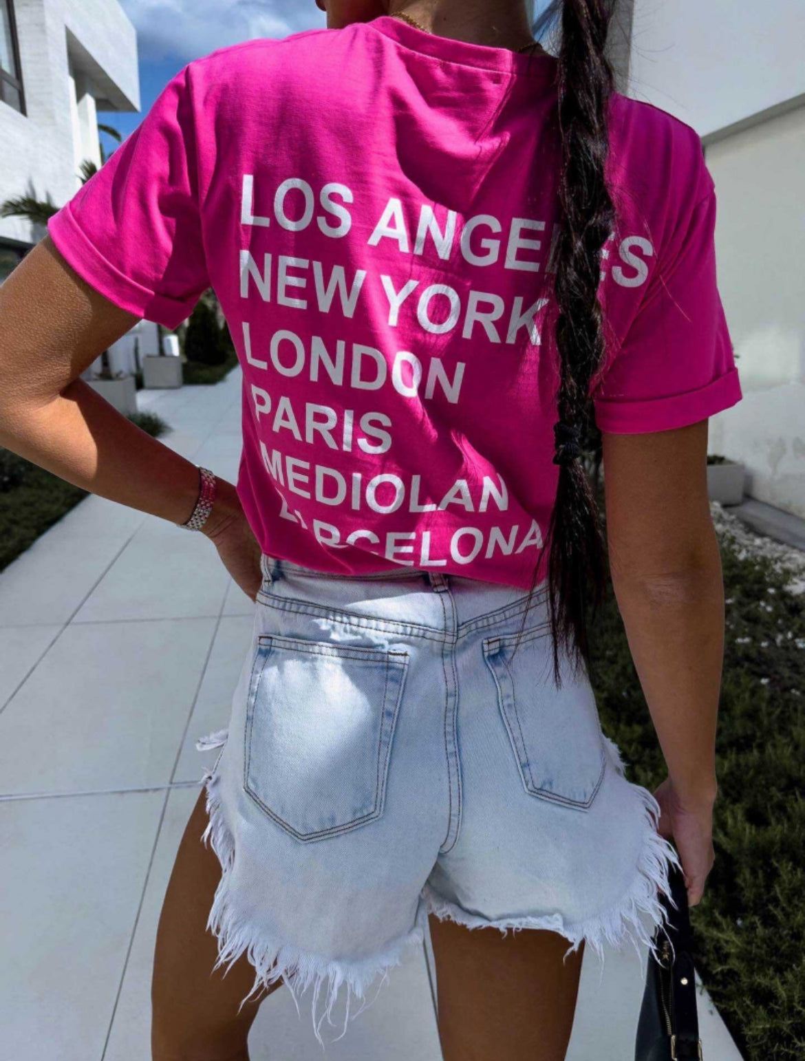 T-shirt Capitals Pink