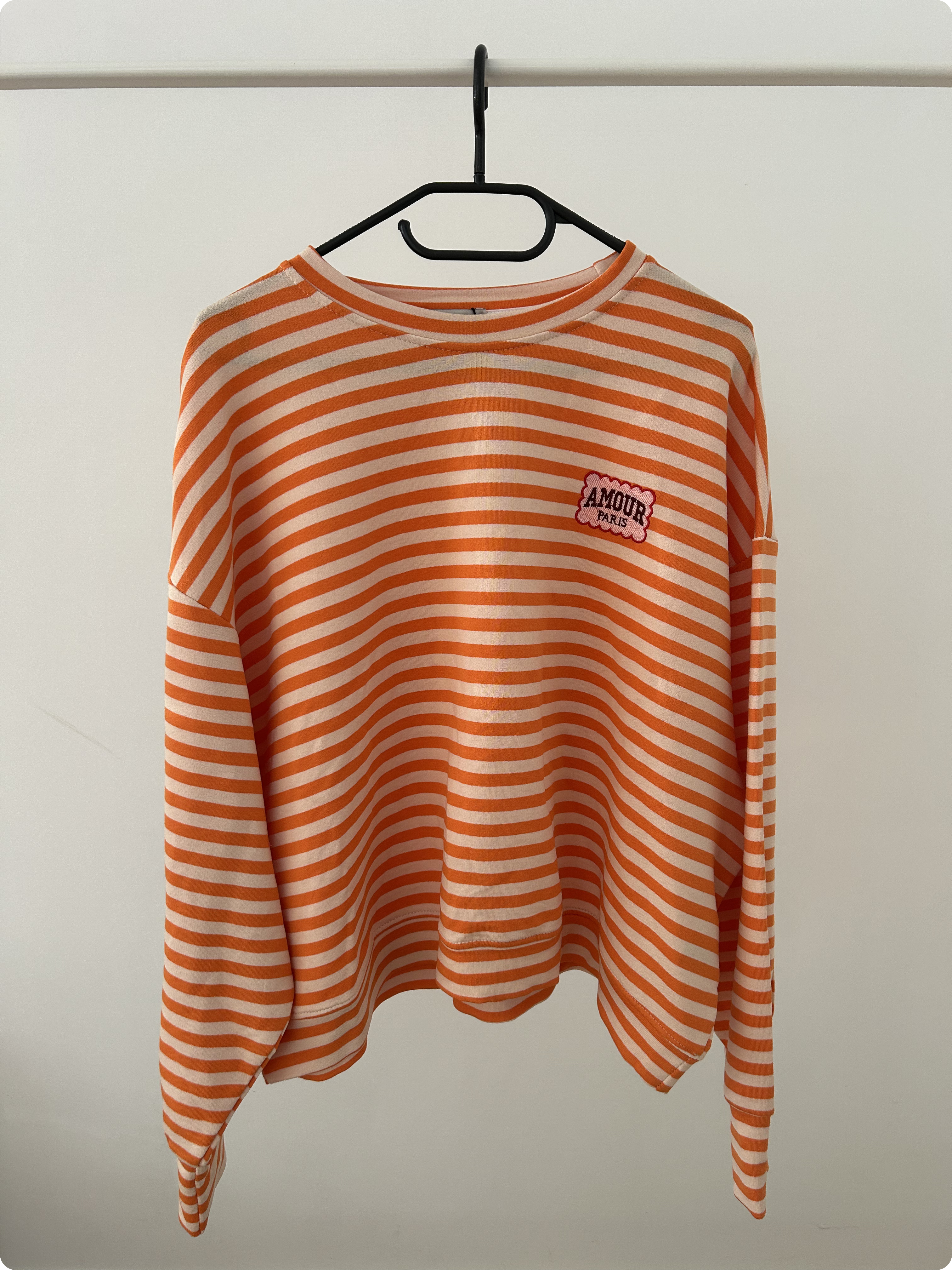 Long Sleeve Amour Orange