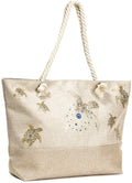 Strandtas Turtle Beige