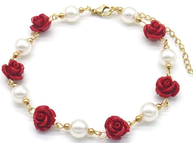 Enkelbandje Roses