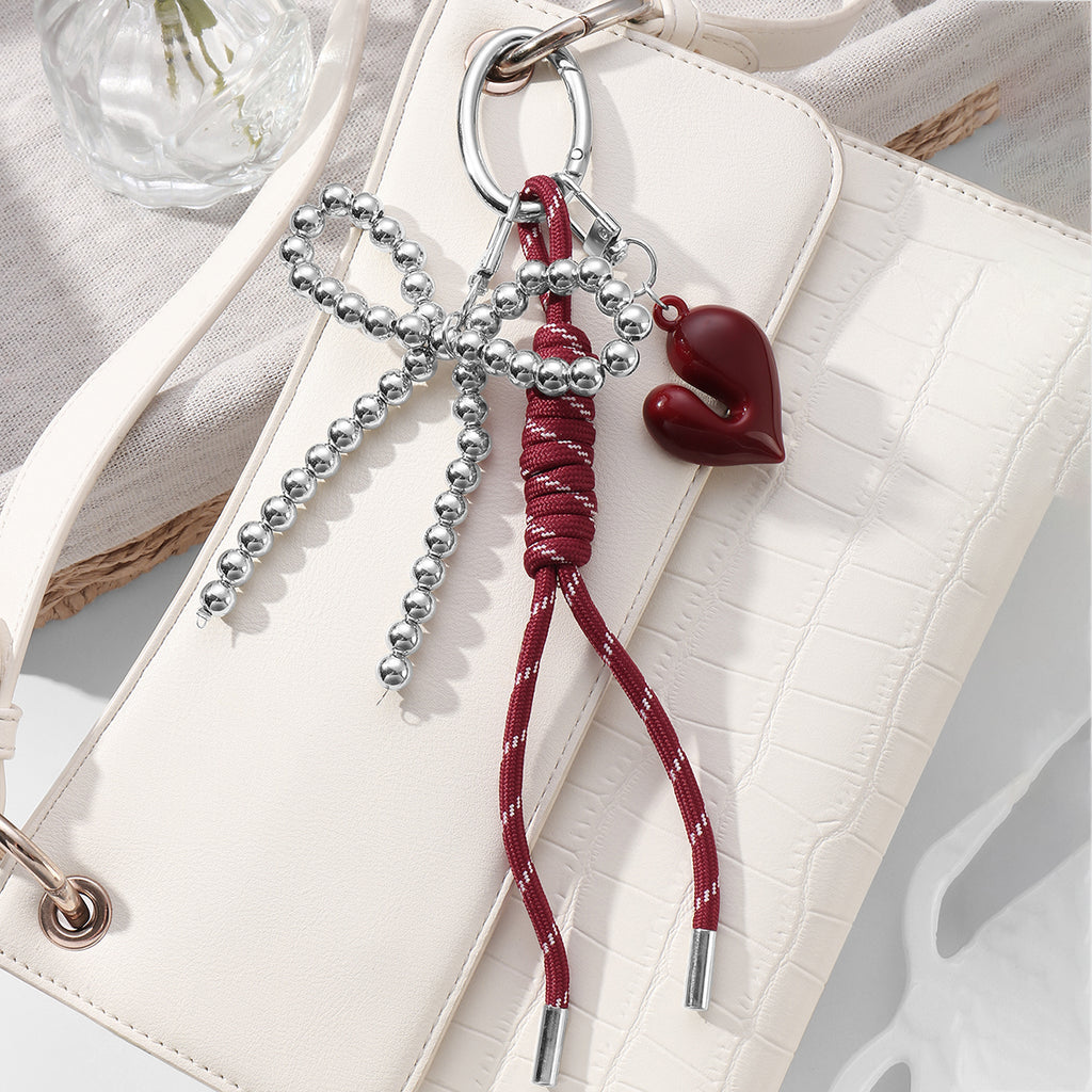 Bag Charm Bordeaux