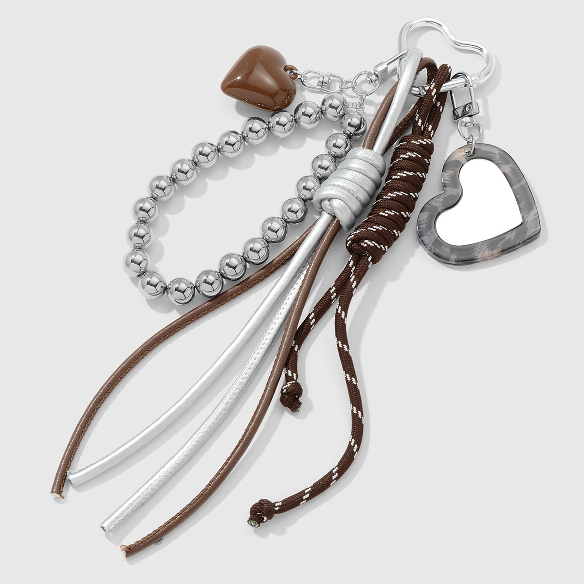 Bag Charm Brown Mirror