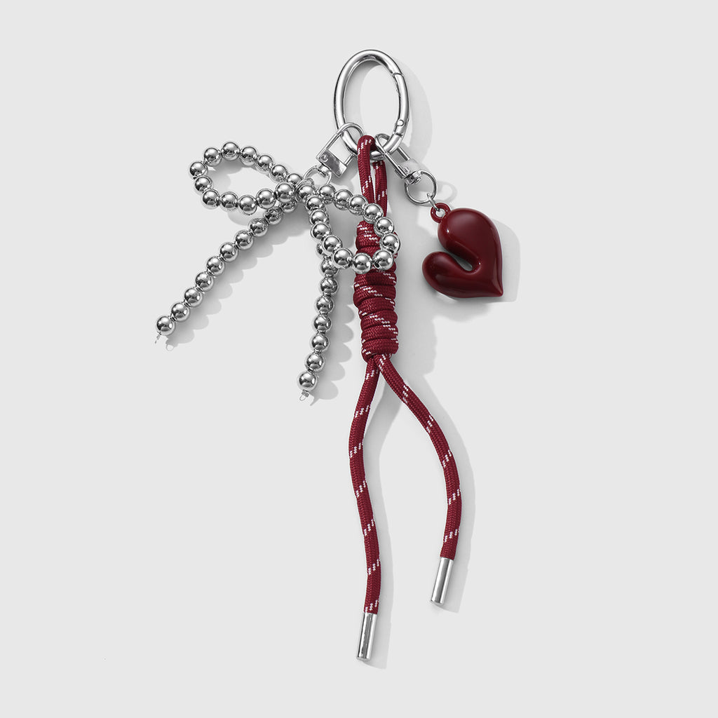 Bag Charm Bordeaux
