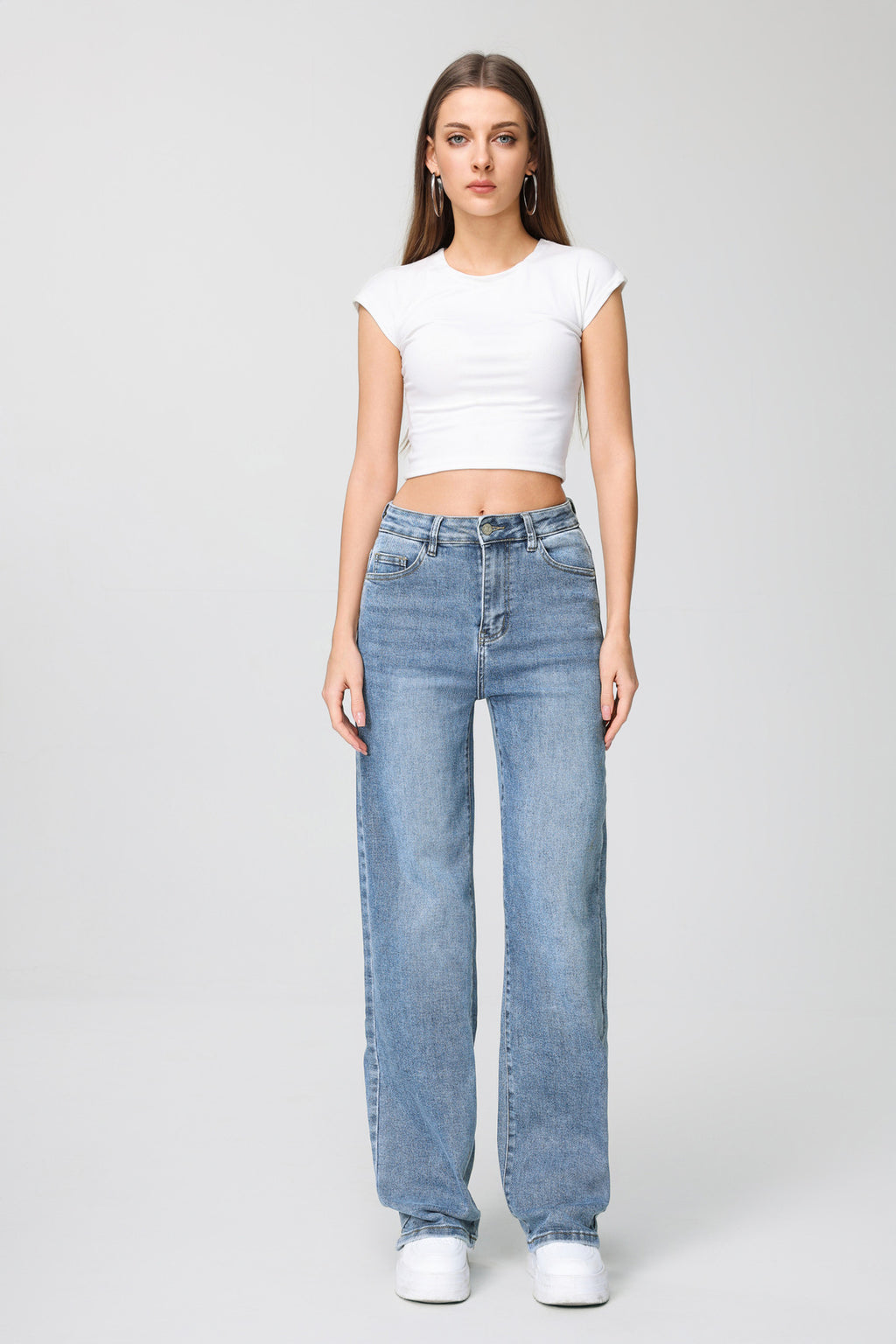 Wide Leg Jeans - Fien