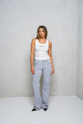 Tall Jeans - flared light grey