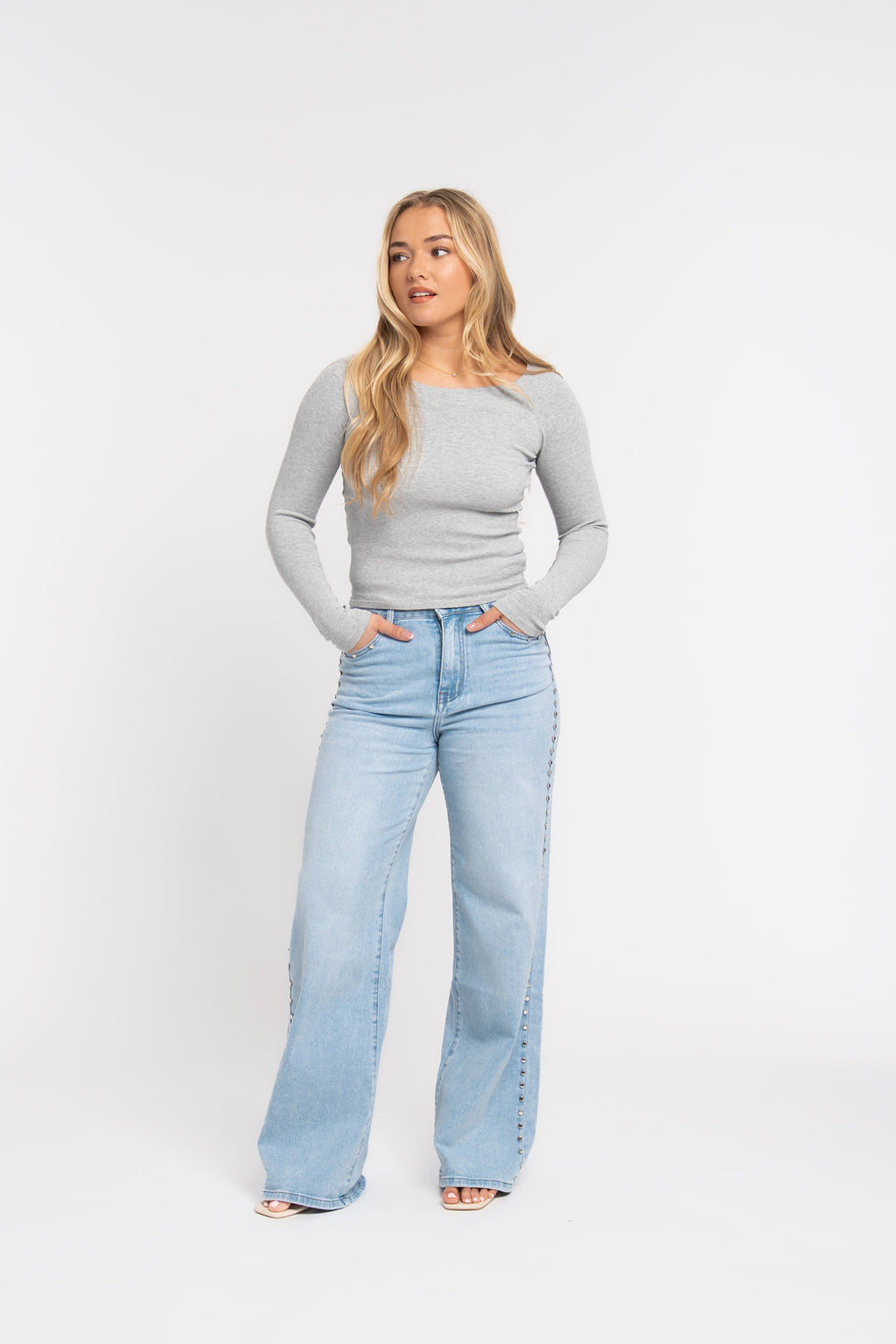 Denim Studs Jeans