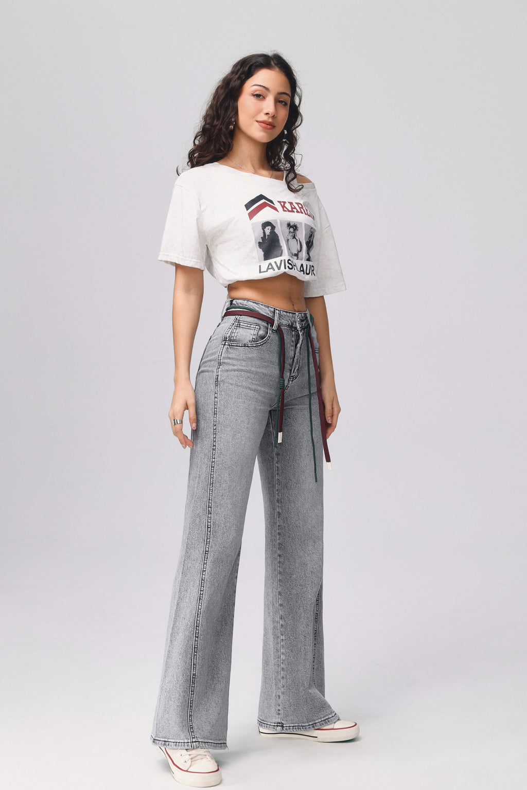 Wide Leg Jeans - Sofia